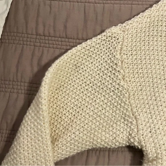 Talbots Ivory Cable Knit Sweater - Picture 6 of 6